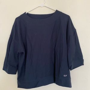 Navy blue Vineyard vines, oversized T-shirt
